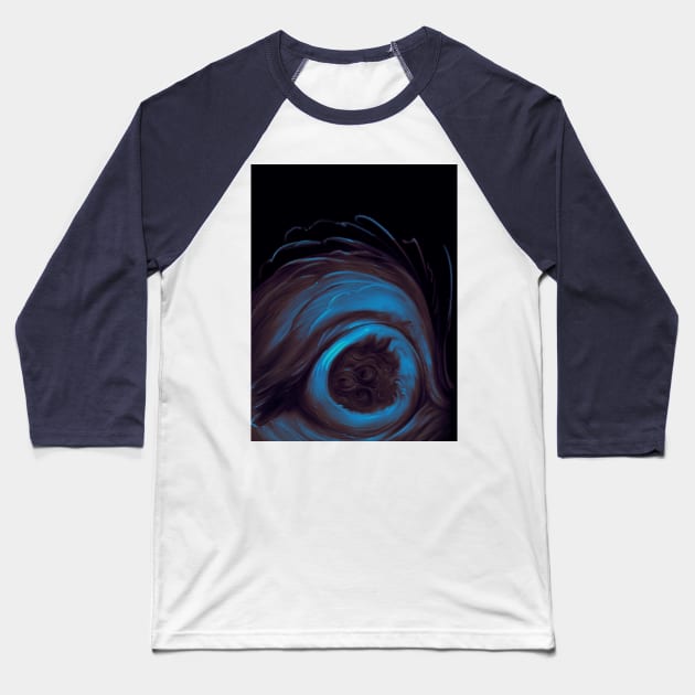 Eye Baseball T-Shirt by Nazolkin